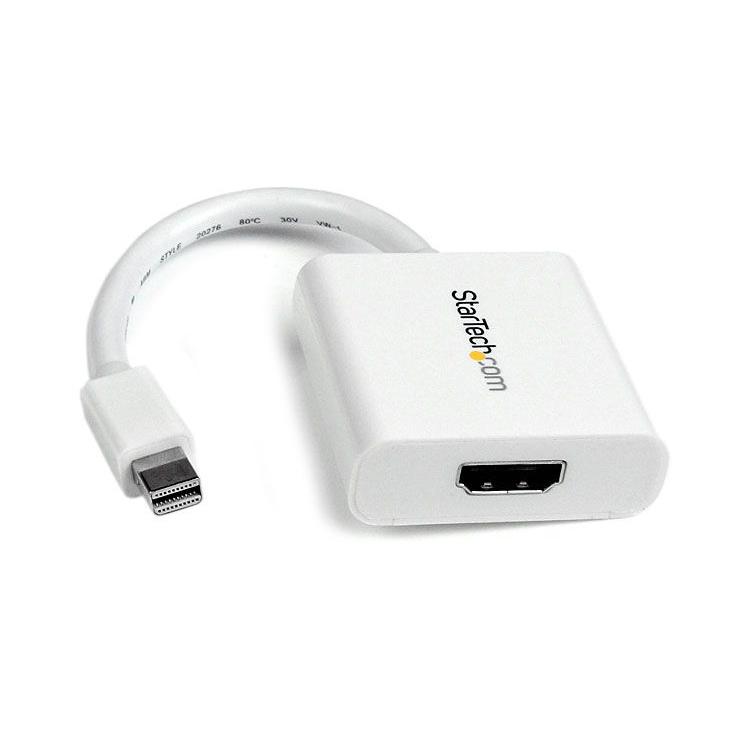 StarTech.com Mini DisplayPort-HDMI変換アダプタ ミニディスプレイポート/ mini DP(オス)-HDMI(メス)コンバータ 1920x1200/1080p Thunderbolt互換 MDP2HDW | StarTech.com