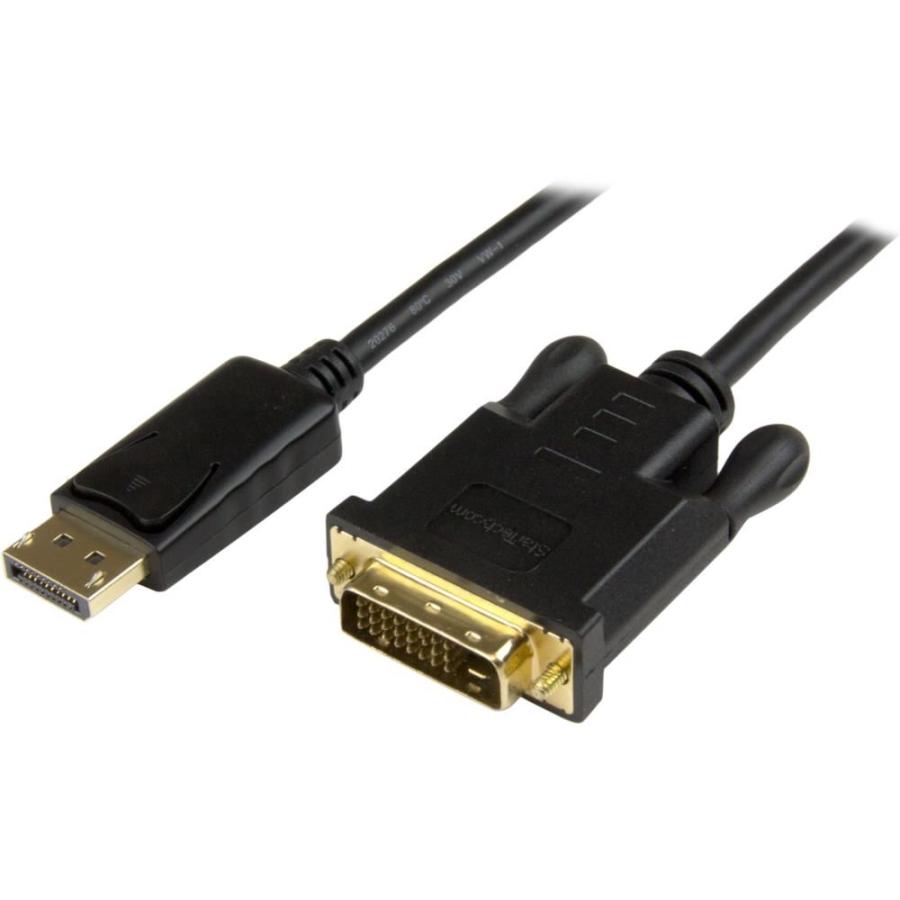 StarTech.com DisplayPort - DVI変換ケーブルアダプタ 91cm 1920x1200 ディスプレイポート(オス) - DVI-D(オス) DP2DVI2MM3 | StarTech.com