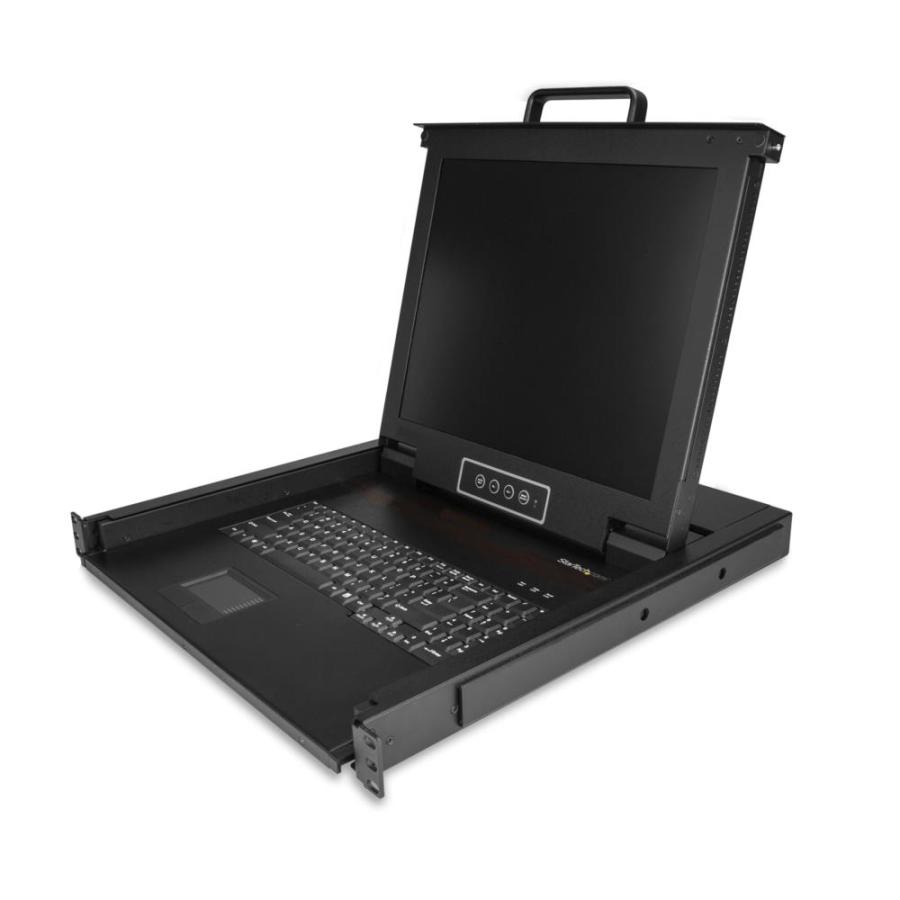 StarTech.com ラックマウント対応KVMコンソールドロワー VGA対応 StarTech.com ラックマウント対応KVMコンソールドロワー VGA対応