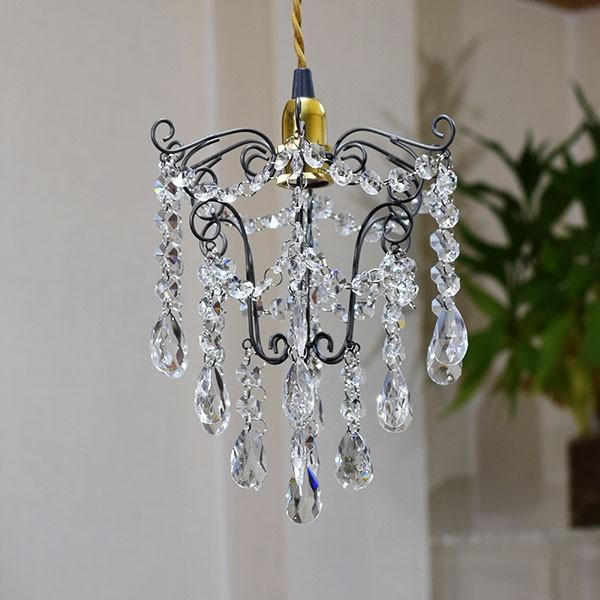 シャンデリアのみ ペンダントライト ガラス Led E17 シンプル ヨーロッパ モダン おしゃれ 照明器具 リビング ダイニング キッチン 電球灯具別売 ls A