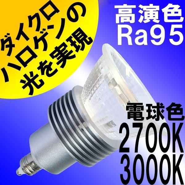 ダクトレール用器具セット LED電球 E11 高演色Ra95 5W(ダイクロハロゲン40W-50W相当) 電球色2700K／3000K 照射角30° JDRφ50タイプ BH-0511N BeeLiGHT｜syo-ene-shopping｜03