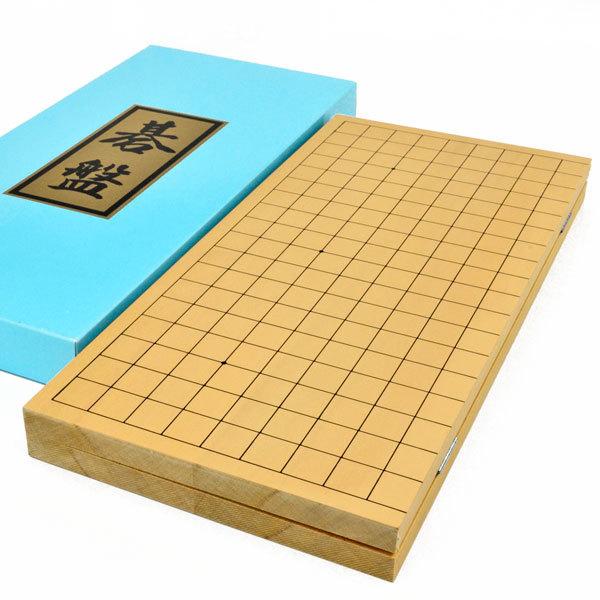 囲碁盤 新桂6号折碁盤 ※スタンダードな厚みの木製折碁盤【囲碁将棋専門