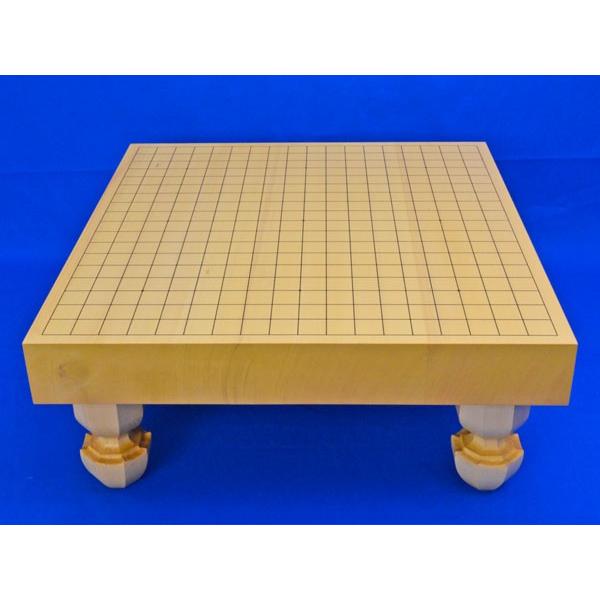 超高級品】国産 購入 極厚 特大 約7寸 囲碁 本榧 目が繊細 ヘソ 脚付