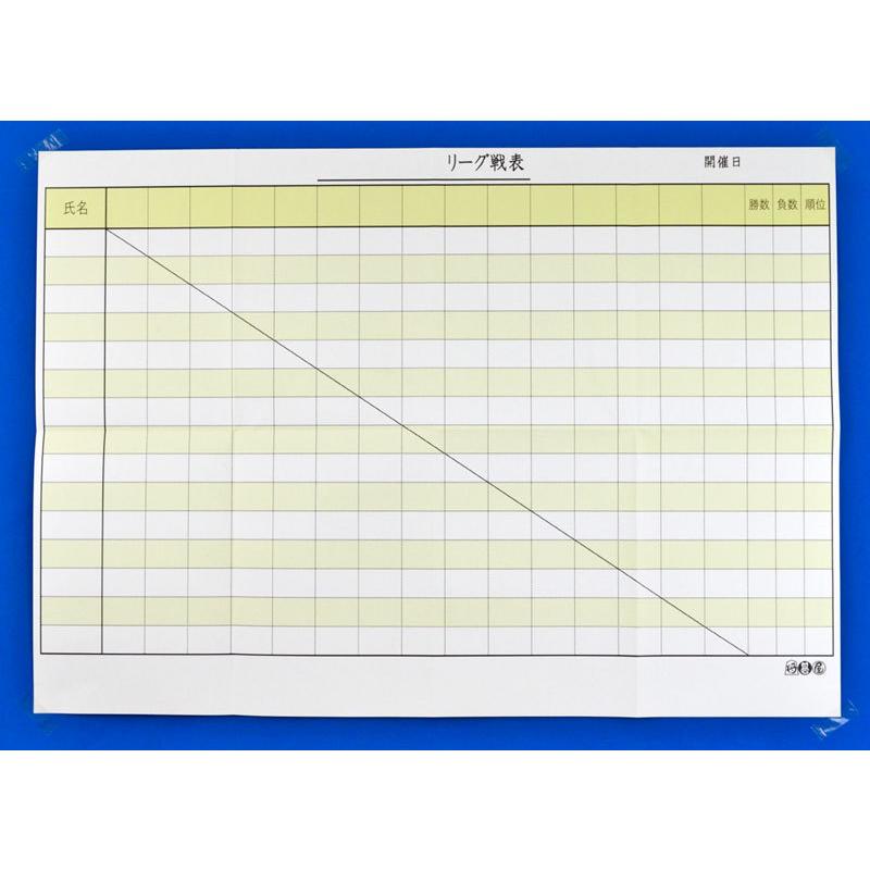 将碁屋リーグ戦表 A1サイズ 594mm 841mm 将棋大会囲碁大会などに便利な紙製リーグ戦表 囲碁将棋専門店の将碁屋 League 囲碁将棋専門店の将碁屋 通販 Yahoo ショッピング