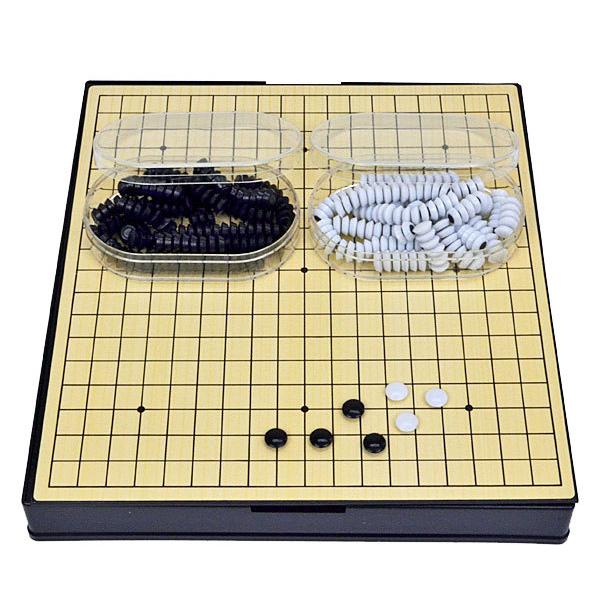 囲碁盤 楽天市場】囲碁盤 新かや1寸ハギ卓上碁盤 見やすい色合いで手軽な厚み