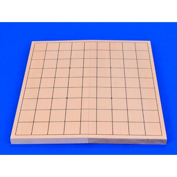 小型折将棋盤新桂4号 将棋盤サイズ26cm×30cm×厚み約1.2cm【囲碁将棋専門店の将碁屋】｜syogoya｜02