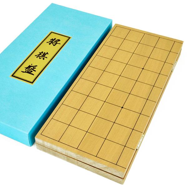 高級将棋盤 ６寸 桂 デラックスセット 新品 将棋盤 新桂6号折将棋盤 将棋盤サイズ30cm×33cm×厚み約1.6cm