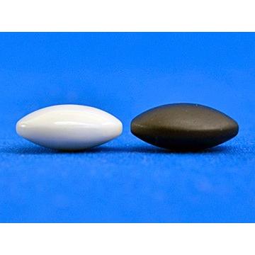 連珠セット　新桂7号折連珠盤セット(ガラス碁石竹と木製碁笥栗)_2