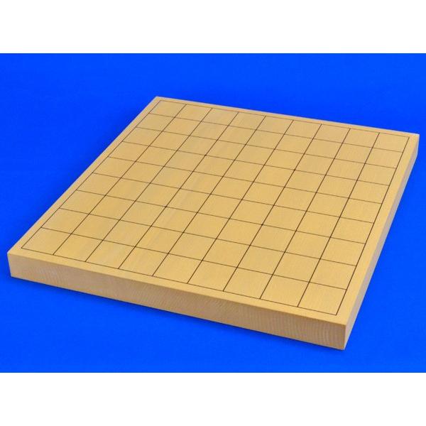 将棋盤　新かや1寸ハギ卓上将棋盤　※見やすい色合いの木製卓上将棋盤 の商品画像
