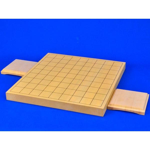 将棋盤　新かや1寸ハギ卓上将棋盤(駒台付き)【囲碁将棋専門店の将碁屋】 の商品画像