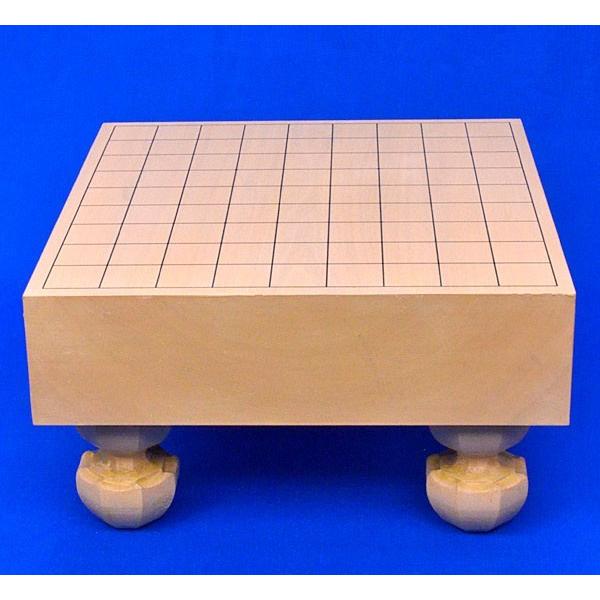 将棋セット 本桂3寸足付将棋盤セット【特売品】(将棋駒黄楊錦旗