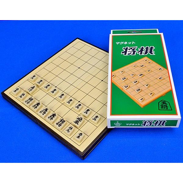 将棋盤と駒のセット 将棋セット マグネット将棋盤セット MS26 将棋盤サイズ横19cm×縦19cm