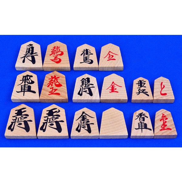 新桂6号折将棋盤セット(木製普及将棋駒※不織布付・将棋のルール