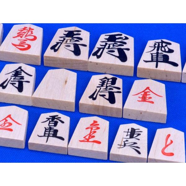 将棋セット 新桂6号折将棋盤セット(木製将棋駒優良押し駒) ※不織布付き