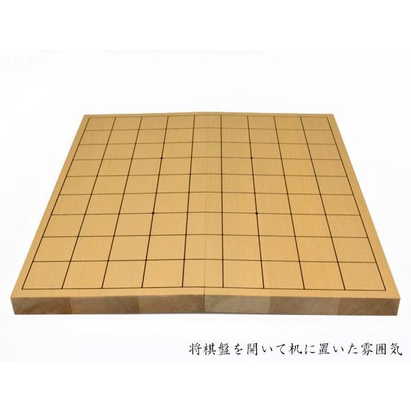 【難あり特価品】将棋盤　新桂7号折将棋盤｜syogoya｜03