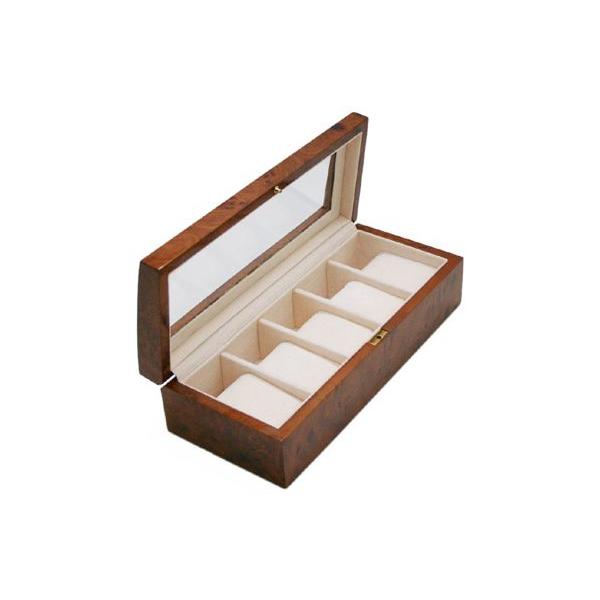 木製時計収納ケース5本収納//お届けに1〜2週間必要です : 正美堂時計店