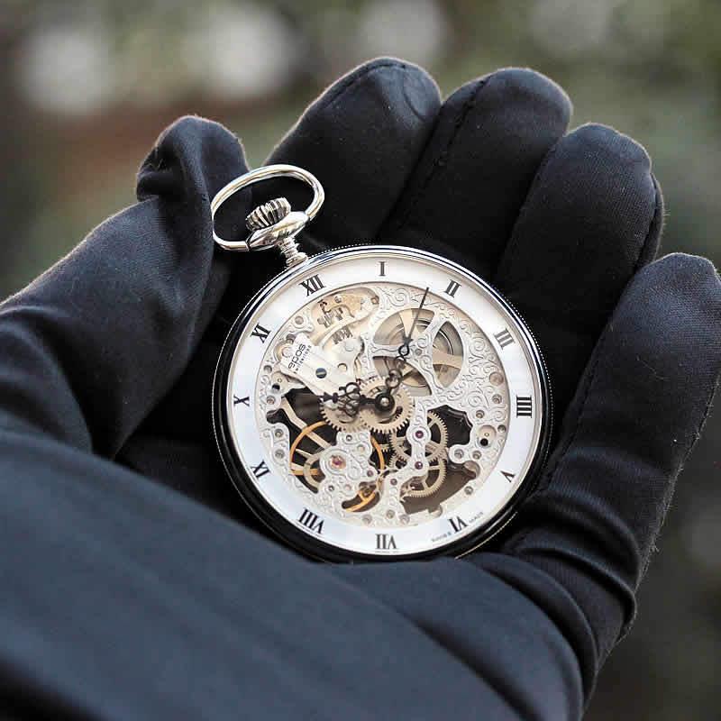 エポス（EPOS)/懐中時計/2089PPと正美堂オリジナル スギの木を使用した持ち運べる懐中時計 腕時計 スタンドのセット｜syohbido-store｜04
