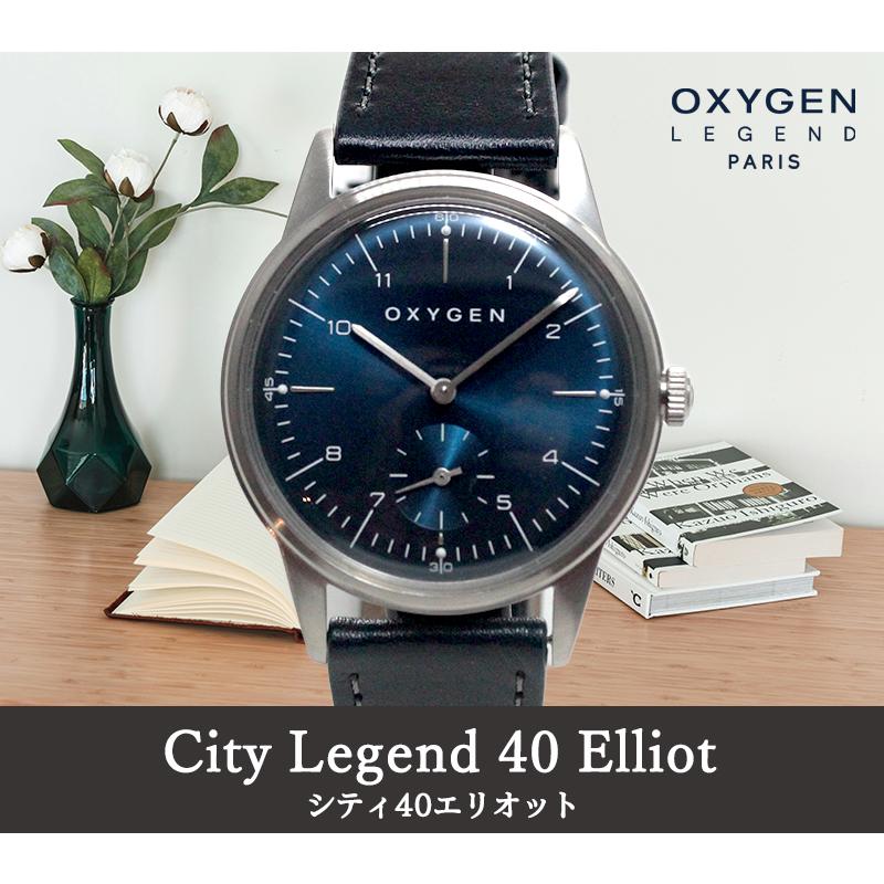OXYGEN オキシゲン City Legend 40 Karl クオーツ 腕時計 L-C-KAR-40 