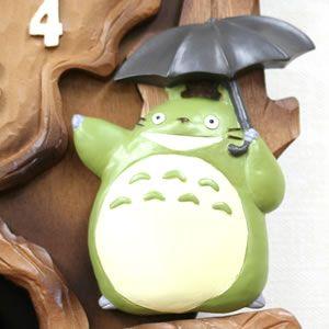 リズムとなりのトトロキャラクター掛け時計トトロM837N4MJ837MN06