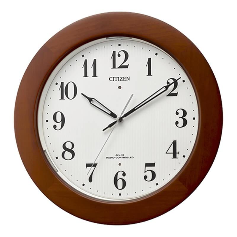 CITIZEN シチズン 夜光 電波掛け時計4MYA35-006/ プレート文字 CITIZEN シチズン 夜光 電波掛け時計4MYA35-006/ プレート文字