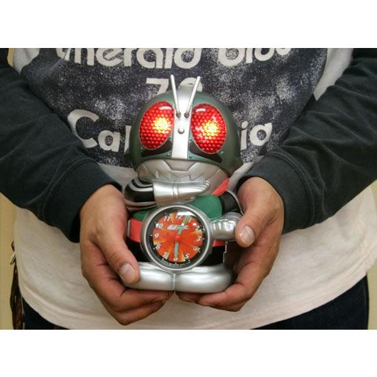 リズム仮面ライダーキャラクター目覚まし時計4SE502RH05 : Bef リズム仮面ライダーキャラクター目覚まし時計4SE502RH05 : Bef