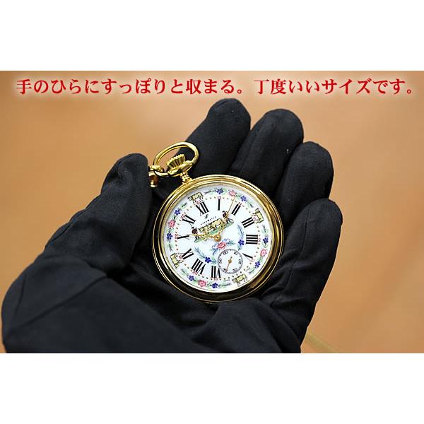 AEROWATCH アエロ（AERO）手巻き式懐中時計50618J501 正規輸入品 : Bef