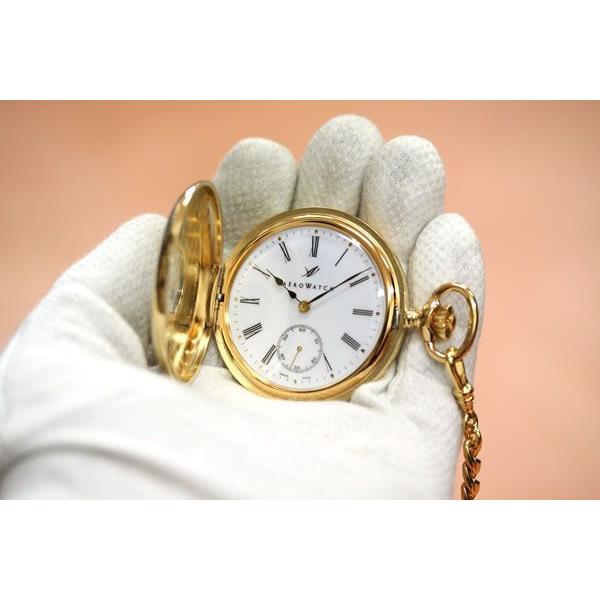 AEROWATCH（アエロウォッチ） アエロ懐中時計手巻き55644J501 正規輸入