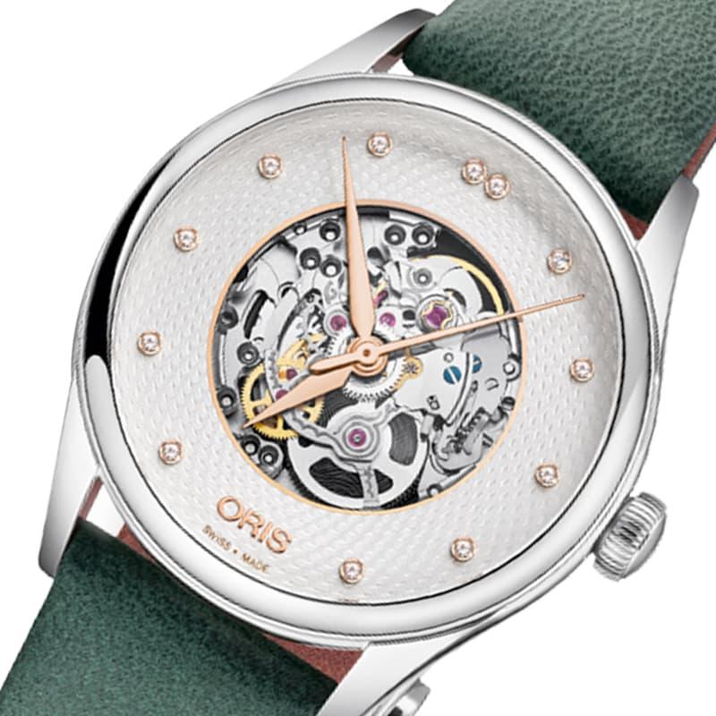 ORIS ORIS(オリス)アートリエ スケルトン ダイヤモンド 自動巻き 