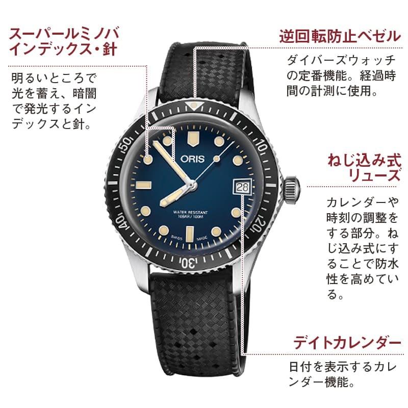 オリス(Oris)ダイバーズ65（Divers Sixty-Five）733 7747 4055-07 4 17 