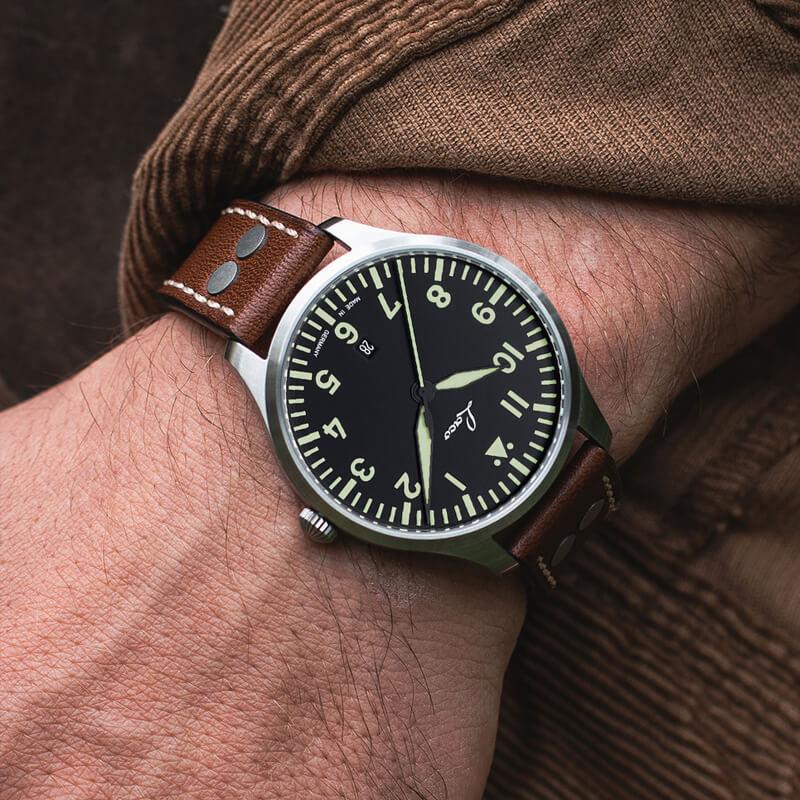 Laco（ラコ） PILOT Genf パイロット ゲンフ.2.D 40 腕時計 861807.2.D 