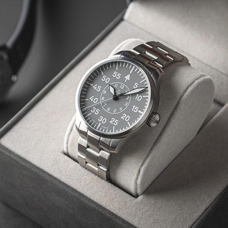 Laco（ラコ） パイロット アーヘン42 グラウ 自動巻き グレー 42mm 