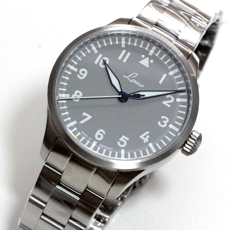 Laco（ラコ） パイロット アウクスブルク39 グラウ 自動巻き グレー