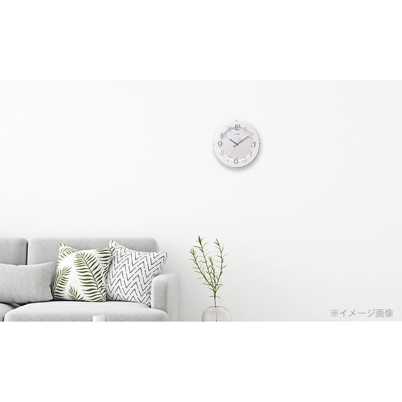 CITIZEN（シチズン） 電波 掛け時計 8MY537-012 紫 : 正美堂時計店