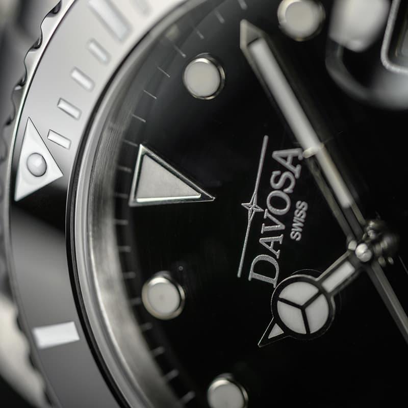 DAVOSA（ダボサ）TERNOS MEDIUM（テルノス ミディアム）/自動巻き/36.5mm径/ 166.195.50 ブラック 腕時計 正規輸入品の画像