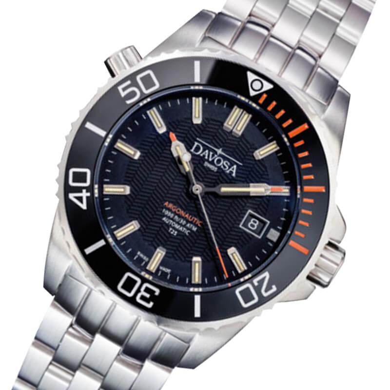 ダボサ アルゴノーティック ルミス カラー 自動巻き 300M防水 スイス製