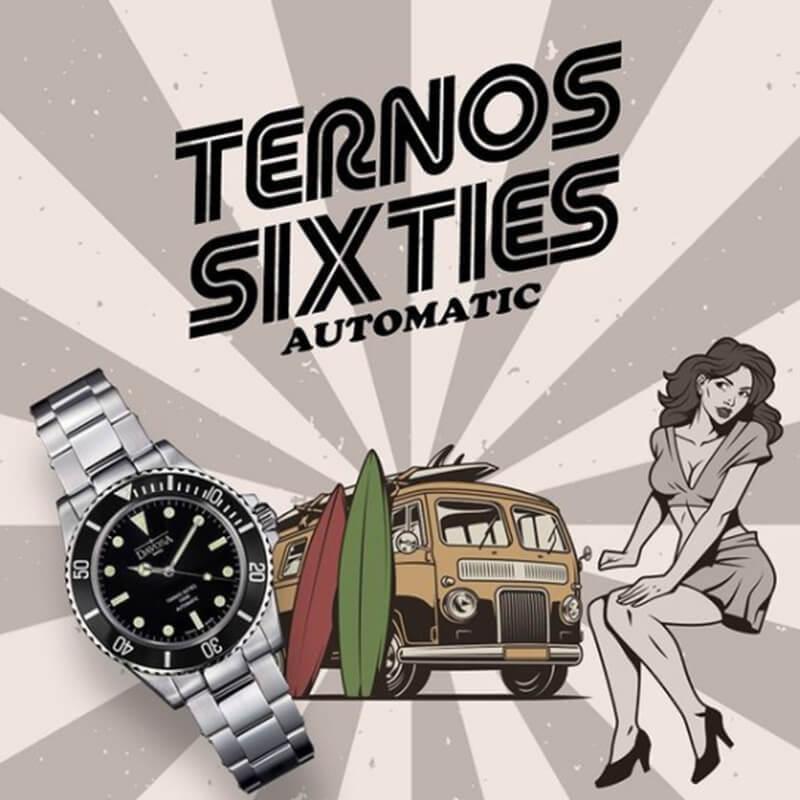DAVOSA（ダボサ）TERNOS SIXTIES（テルノス シックスティズ）/自動巻き/腕時計/ブラック/メタル 161.525.50 正規輸入品の画像