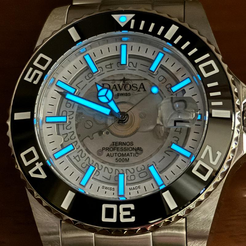 新品　ダボサ　テルノスプロ　ネビュラス　スケルトン　腕時計　161.535.10 新品 ダボサ テルノスプロ ネビュラス スケルトン 腕時計 161