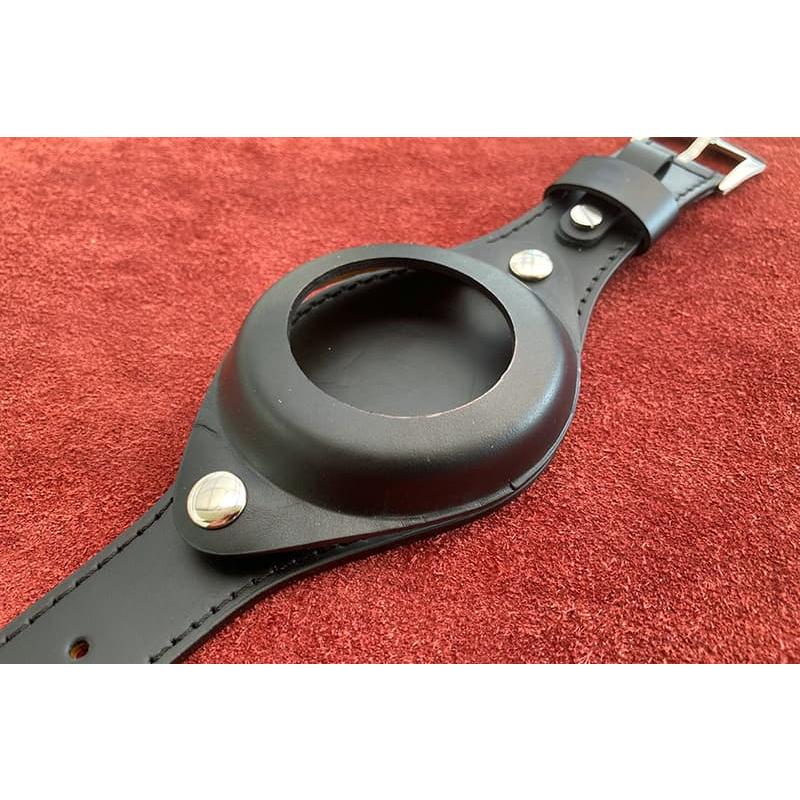 懐中時計用 腕時計レザーベルト ブラックカラー 単品 : 正美堂時計店