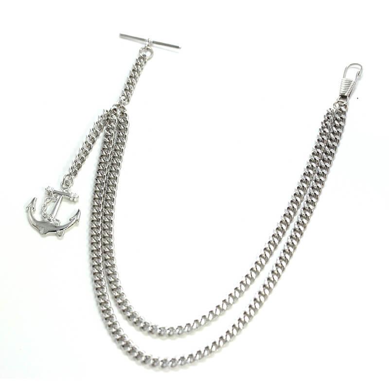 懐中時計チェーン ウォレットチェーン Amazon | [Tmboryuu] 懐中時計チェーンゴールドシルバーカラー