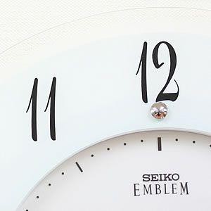 SEIKO（セイコー） セイコーエンブレム薄型インテリアソーラークロック