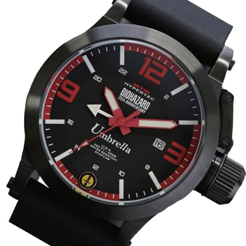 MTMスペシャルオプス MTM Watch×バイオハザード 25 周年 コラボレーションウォッチ アンブレラモデル Red 腕時計 :hyp