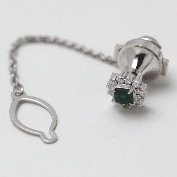 激安 タイタックエメラルド ダイアモンド J91 鑑別書付き 送料無料 Morenotafurt Com