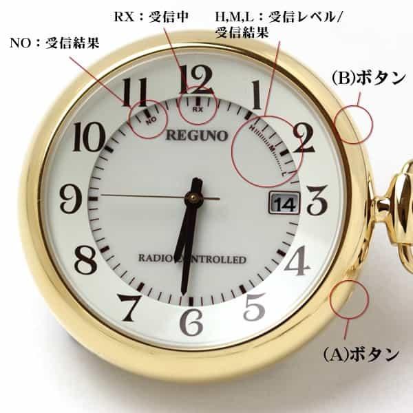 CITIZEN（シチズン） レグノ ソーラー電波 KL7-922-31 懐中時計と懐中