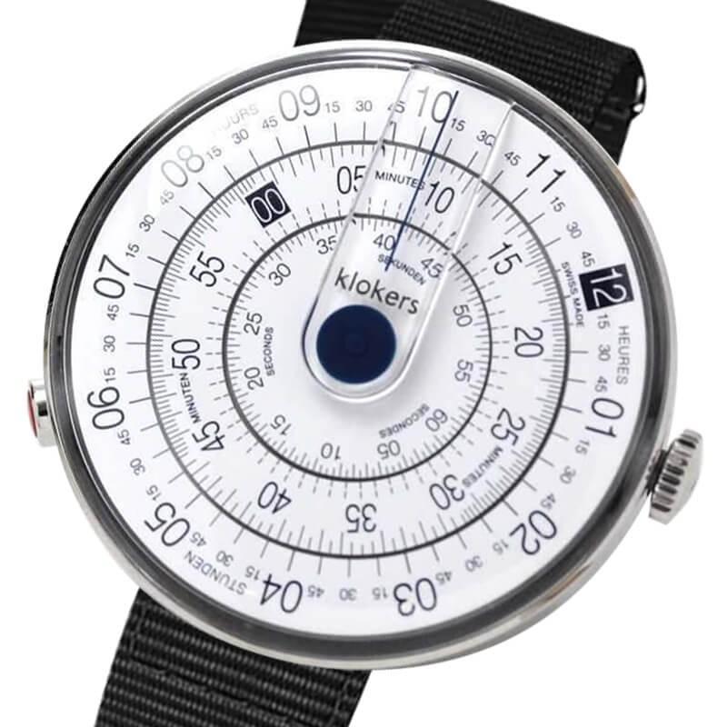 klokers(クロッカーズ)  時計KLOK01D4と専用 Textile strap KLINK-03 ブラックのセット  klok01d4-klink-03-mc3 腕時計 正規輸入品｜syohbido-store