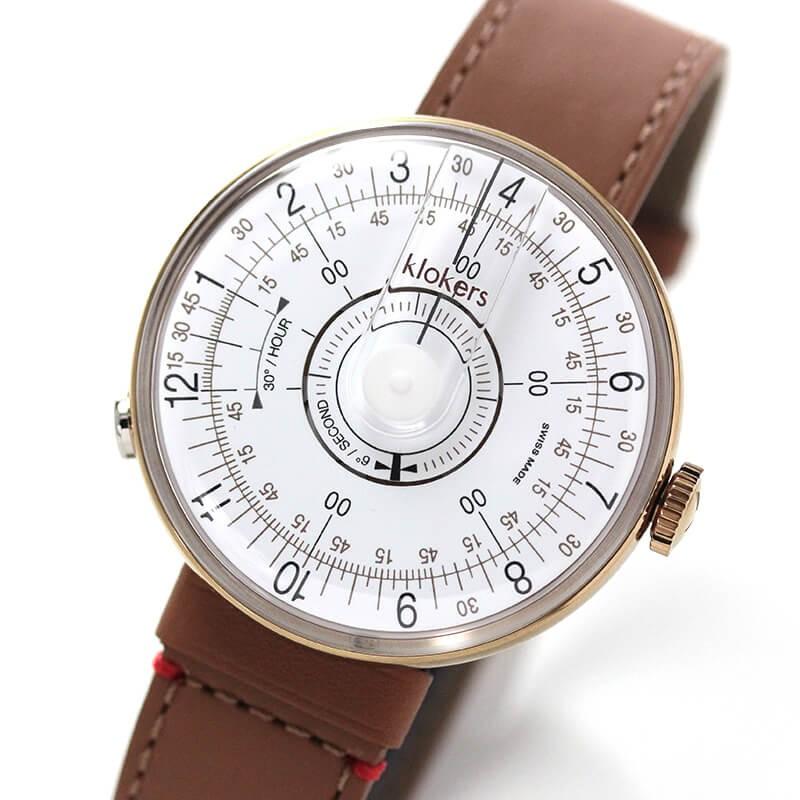定番の中古商品 klokers(クロッカーズ) 正規輸入品 腕時計   のセット キャラメル レザーベルト 時計KLOK08D1と専用  腕時計