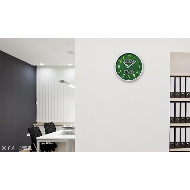 SEIKO 電波時計 KX235H 日付 温度湿度付き 整理番号時3 【公式通販】