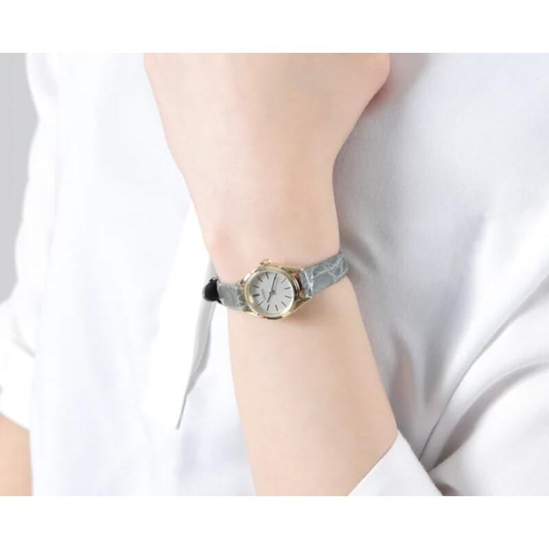 LCREA(ルクレア) RONDE ソーラー腕時計 LC2001-GPCSA 本ワニ革 サンドベージュ｜syohbido-store｜05