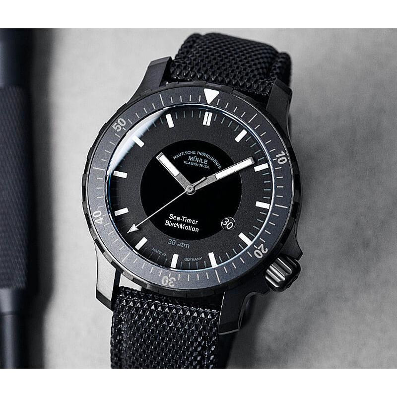 MUHLE GLASHUTTE（ミューレ グラスヒュッテ） Sea-Timer BlackMotion