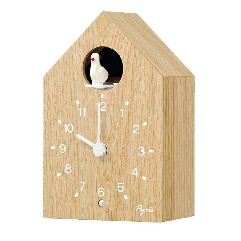 SEIKO セイコー 木製 カッコー 掛け置き時計 時報付  NA609A プレート文字刻印可能｜syohbido-store