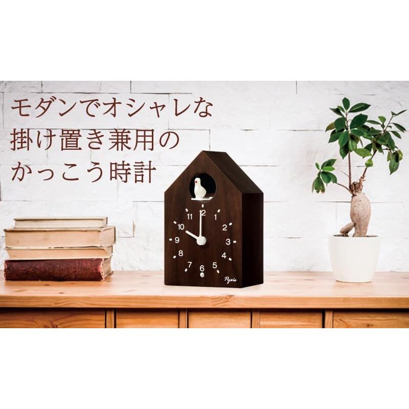 SEIKO セイコー 木製 カッコー 掛け置き時計 時報付  NA609B プレート文字刻印可能｜syohbido-store｜04